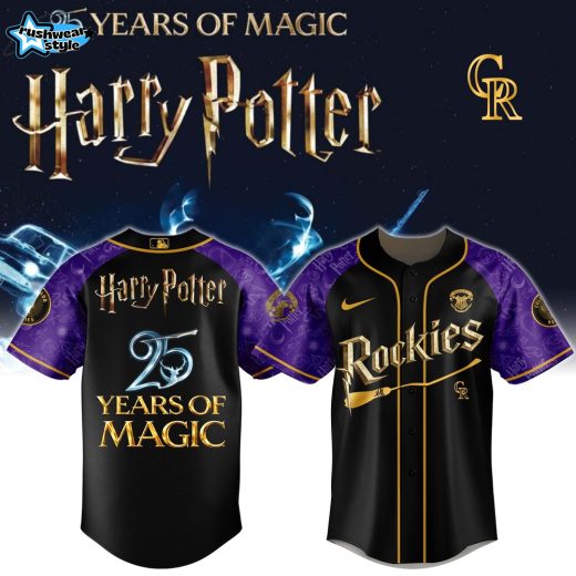 Colorado Rockies x Harry Potter 25 Years of Magic Game Night 2026 Jersey Limited Edition Selling Out Fast Ver2