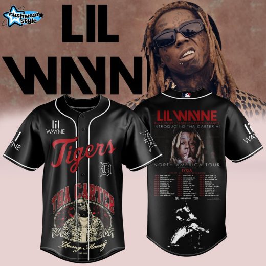 Detroit Tigers MLB x LIL WAYNE: 20 YEARS OF CARTER CLASSICS Jersey