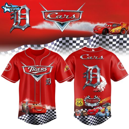 Detroit Tigers Special Cars 20th Anniversary Limited Edition Jersey