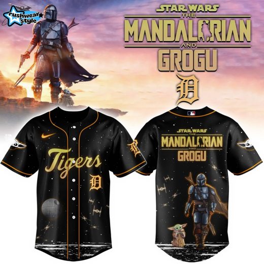 Detroit Tigers Special The Mandalorian & Grogu Limited Edition Jersey