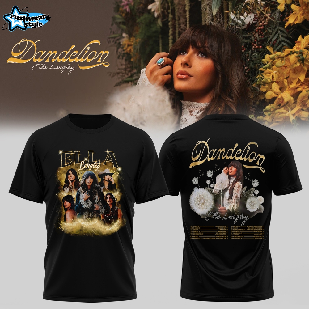 Ella Langley: The Dandelion Tour 2026 Limited T-shirt Version 2 Ella Langley: The Dandelion Tour 2026 Limited T-shirt Version 2