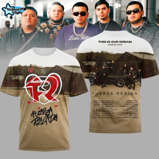 Fuerza Regida Pero No Te Enamores 2026 Stadium Tour Shirt