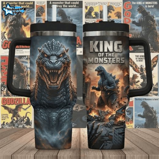 Godzilla 40oz Stanley Tumbler Limited Edition
