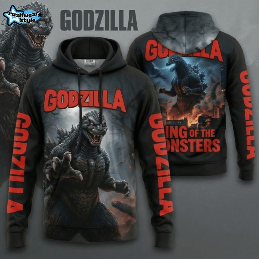 Godzilla King of the Monsters 3D Hoodie 2026