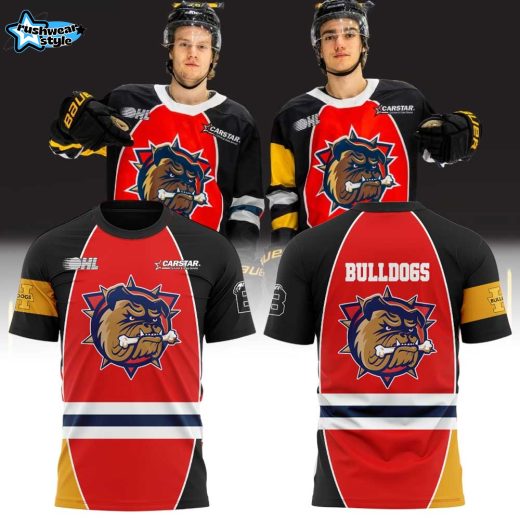 Hamilton Bulldogs Michael Andlauer Legacy Tribute Shirt