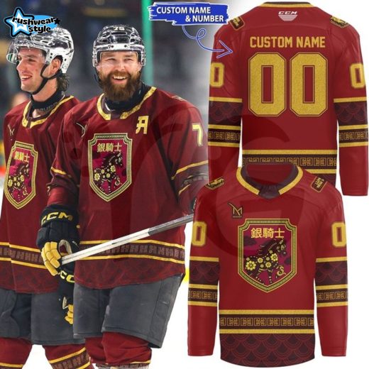 Henderson Silver Knights 2026 Uniform Personalized Hockey Jersey