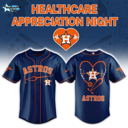 Houston Astros Healthcare Appreciation Night 2026 Limited Jersey | Jogger | Cap V2