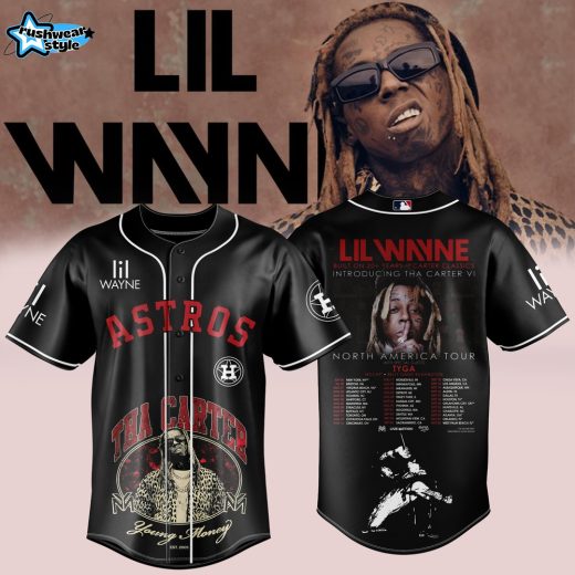 Houston Astros MLB x LIL WAYNE: 20 YEARS OF CARTER CLASSICS Jersey