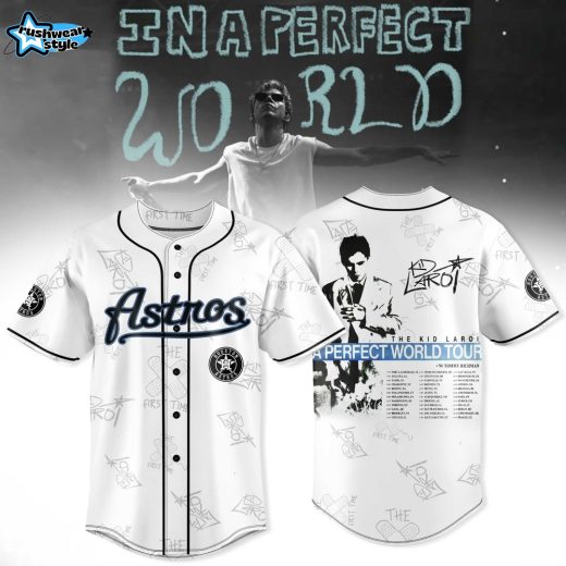 Houston Astros MLB x The Kid LAROI: A Perfect World Tour Jersey