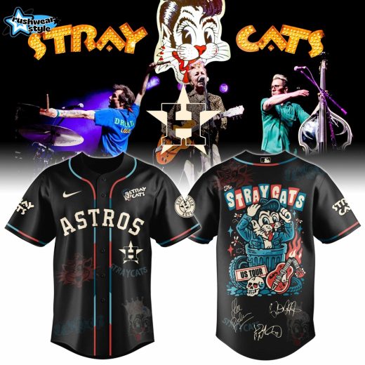Houston Astros Special Stray Cats US Tour 2026 Limited Edition Jersey