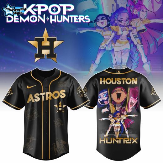 Houston Astros x “Golden” Kpop Hunter Demon Jersey Limited Edition + Selling Out Fast