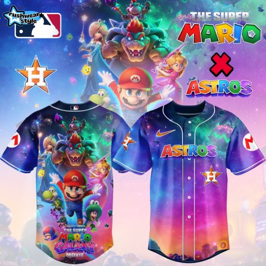 Houston Astros x “SUPER MARIO GALAXY” Limited Edition – Jersey 2