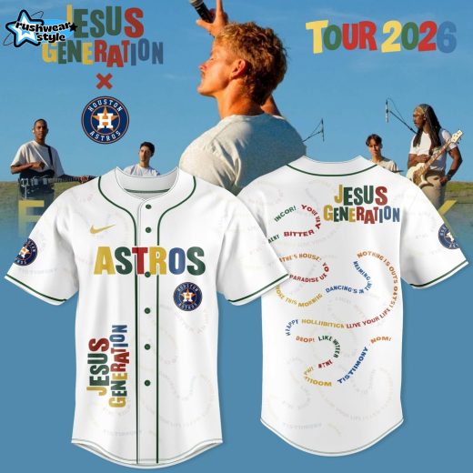 Houston Astros x The Jesus Generation 2026 Tour Baseball Jersey