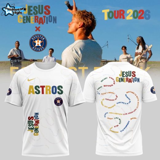 Houston Astros x The Jesus Generation 2026 Tour Tshirt