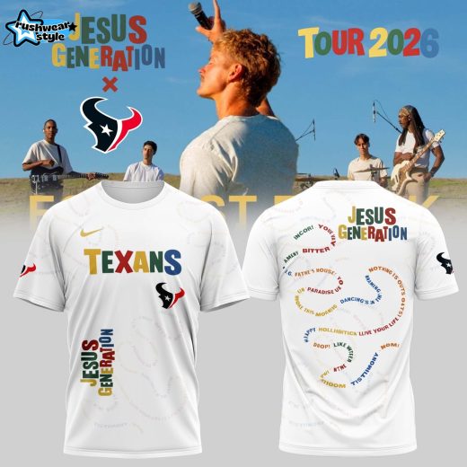 Houston Texans Jesus Generation Tour 2026 Shirt