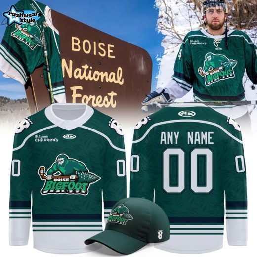 Idaho Steelheads x Boise Bigfoot 2026 Limited Edition Hockey Jersey