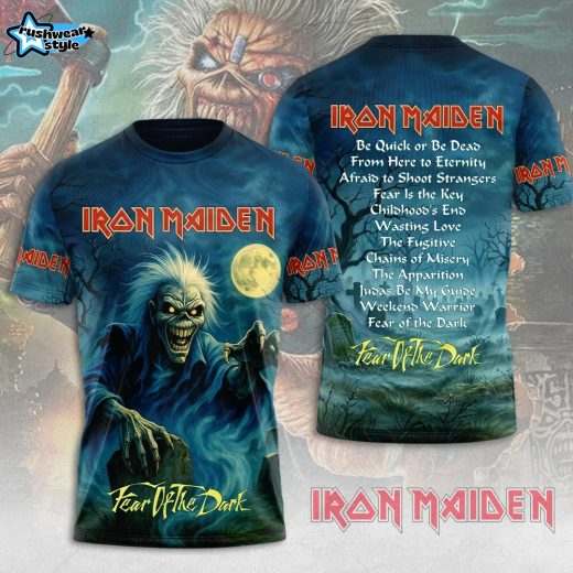 Iron Maiden Fear Of The Dark Tree Spirit 3D Tshirt