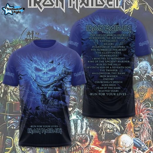 Iron Maiden - Ghost Of The Navigator 2026 World Tour 3D Tshirt