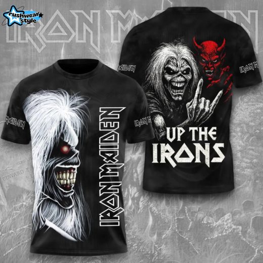 Iron Maiden Heavy Metal Rock Band 3D T-Shirt