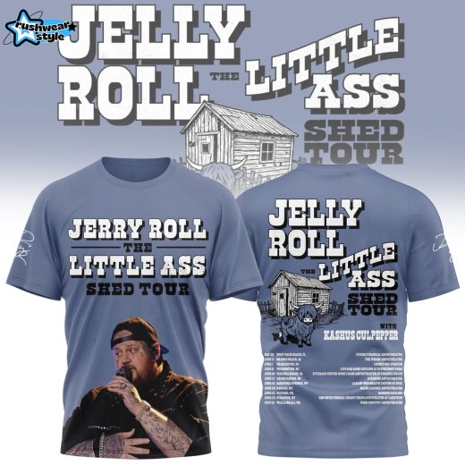 Jelly Roll “Little Ass Shed Tour” 2026 Concert Graphic T-Shirt