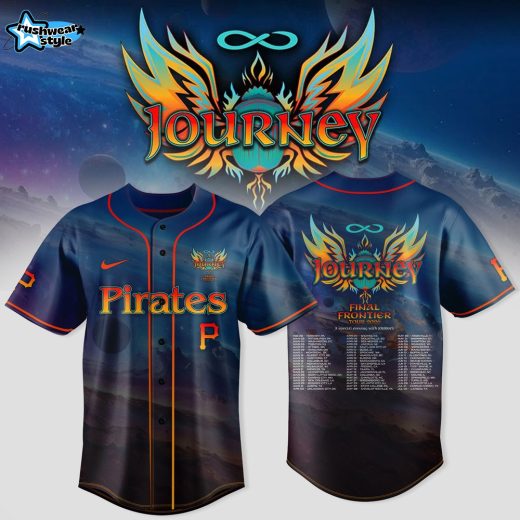 Journey Final Frontier Tour 2026 Pittsburgh Pirates Limited Baseball Jersey