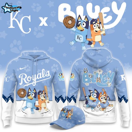 Kansas City Royals Bluey Night Game Limited Hoodie