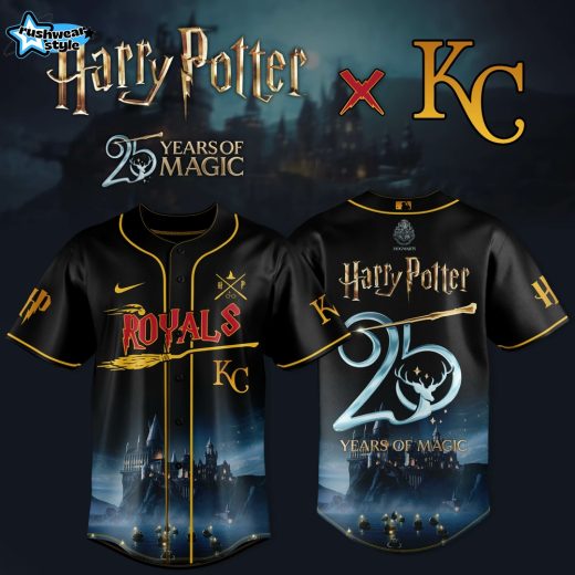 Kansas City Royals Harry Potter 25th Anniversary Magic Baseball Jersey