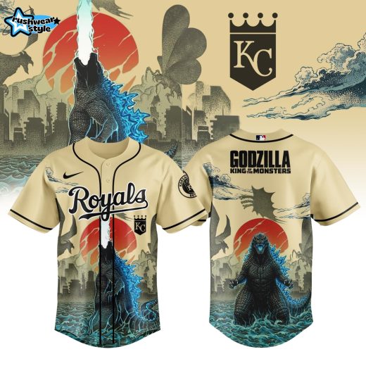Kansas City Royals Special Godzilla The King of Monsters Limited Edition Jersey