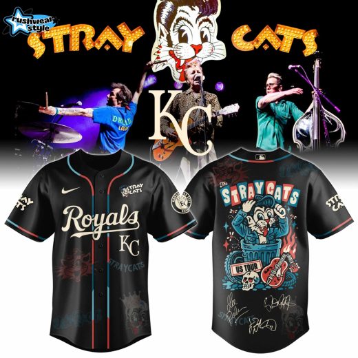 Kansas City Royals Special Stray Cats US Tour 2026 Limited Edition Jersey