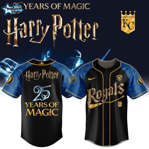 Kansas City Royals x Harry Potter 25 Years of Magic Game Night 2026 Jersey Limited Edition Selling Out Fast Ver2