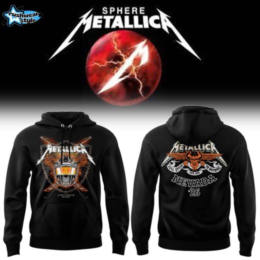 Las Vegas Raiders x Metallica M72 World Tour Limited Edition Hoodie