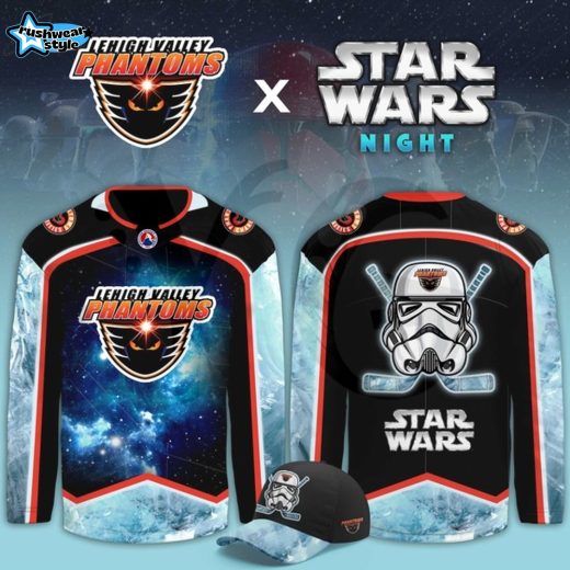 Lehigh Valley Phantoms Star Wars Night Limited Edition Hockey Jersey