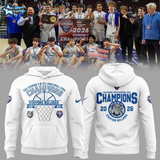 Limited Edition 2026 Division 5 Boys Basketball State Champions Hoodie