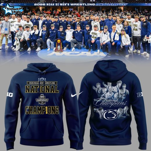 Limited Edition 2026 Men’s Wrestling Champions🏆 Hoodie