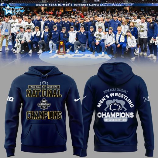 Limited Edition 2026 Men’s Wrestling Champions🏆 Hoodie Ver2