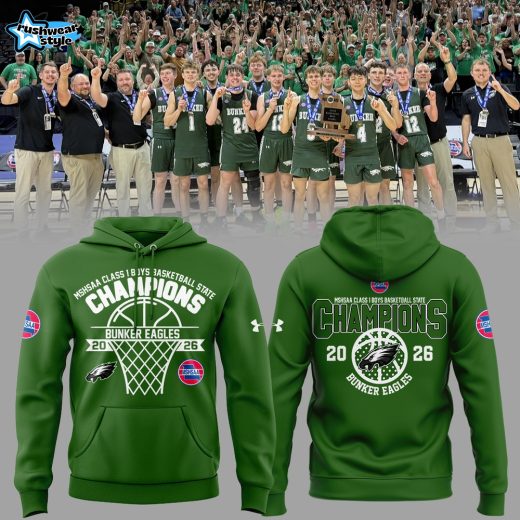Limited Edition Class 1 Boys Basketball State Champions 🏀🏆 Hoodie