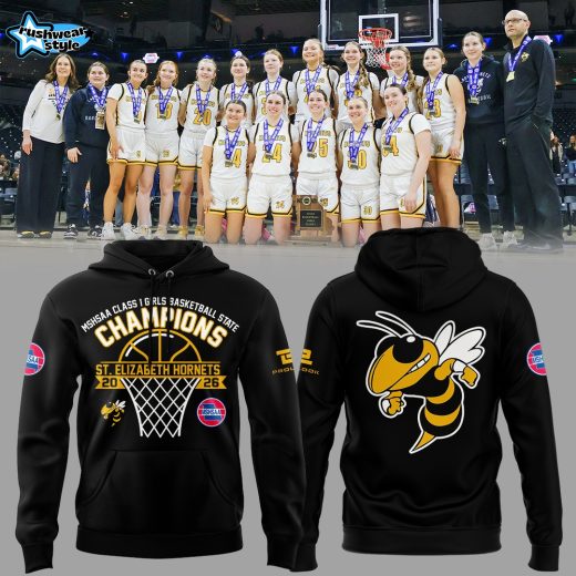 Limited Edition Class 1 Girls Basketball State Champions Hoodie Ver2