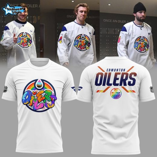 Limited Edition Edmonton Oilers Celebrating Pride Shirt