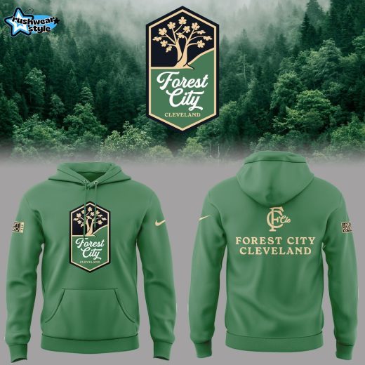 Limited Edition Forest City Cleveland Green Hoodie 2026