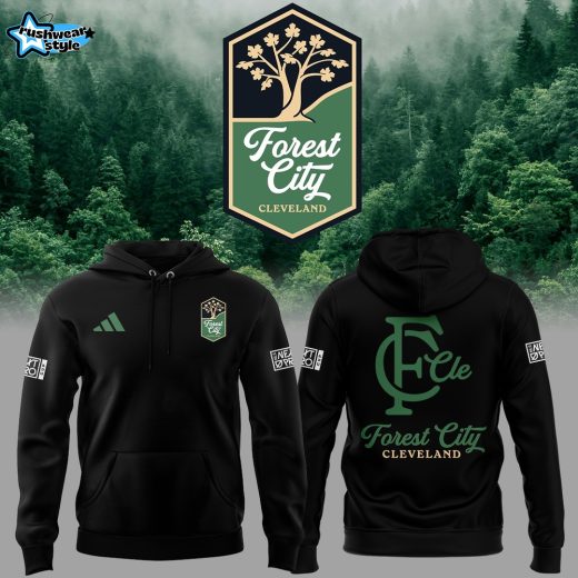 Limited Edition Forest City Cleveland Hoodie Black 2026