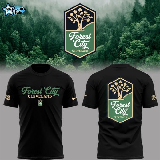 Limited Edition Forest City Cleveland Shirt Black 2026