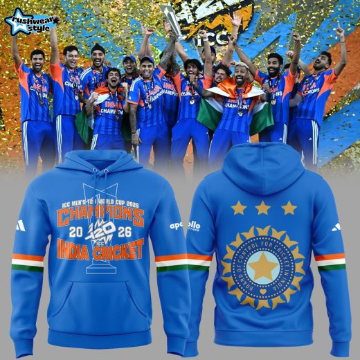 Limited Edition ICC Men’s T20 World Cup Champions Hoodie