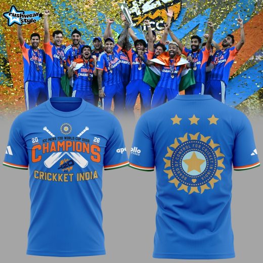 Limited Edition ICC Men’s T20 World Cup Champions Shirt Ver2