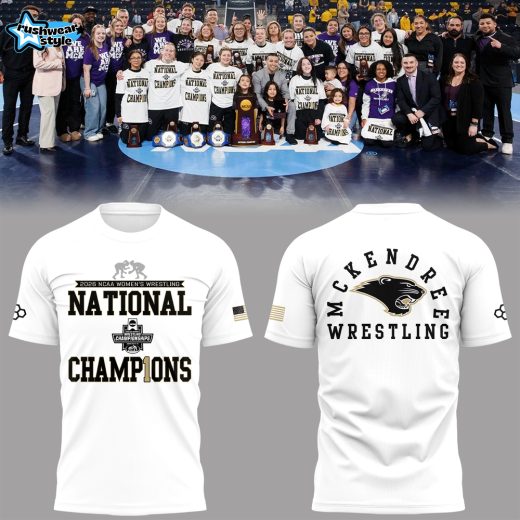 Limited Edition McK WOMEN’S WRESTLING NATIONAL CHAMPIONS TShirt