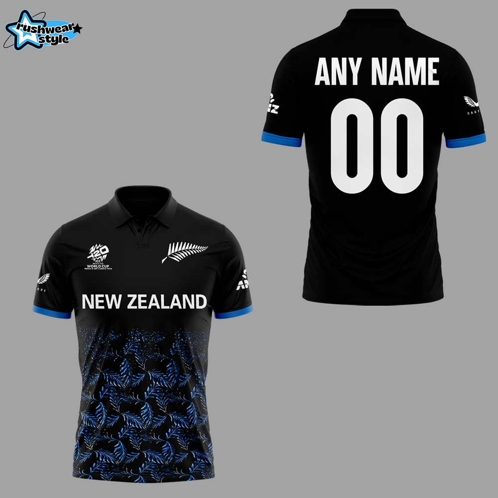 Limited Edition New Zealand Cricket Custom Polo Limited Edition New Zealand Cricket Custom Polo