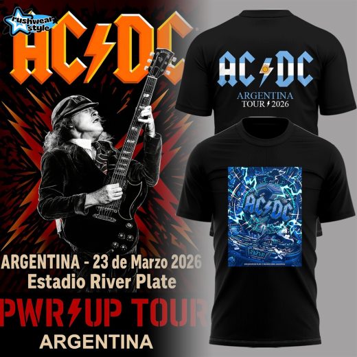 Limited Edition PWR UP Tour 2026 At Argentina Shirt