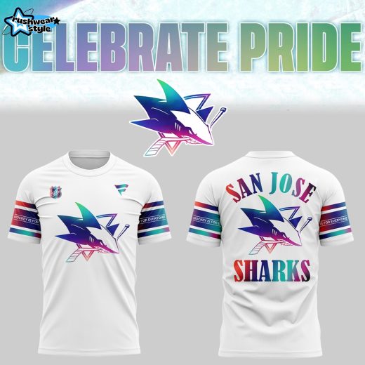 Limited Edition San Jose Sharks Celebrate Pride Shirt