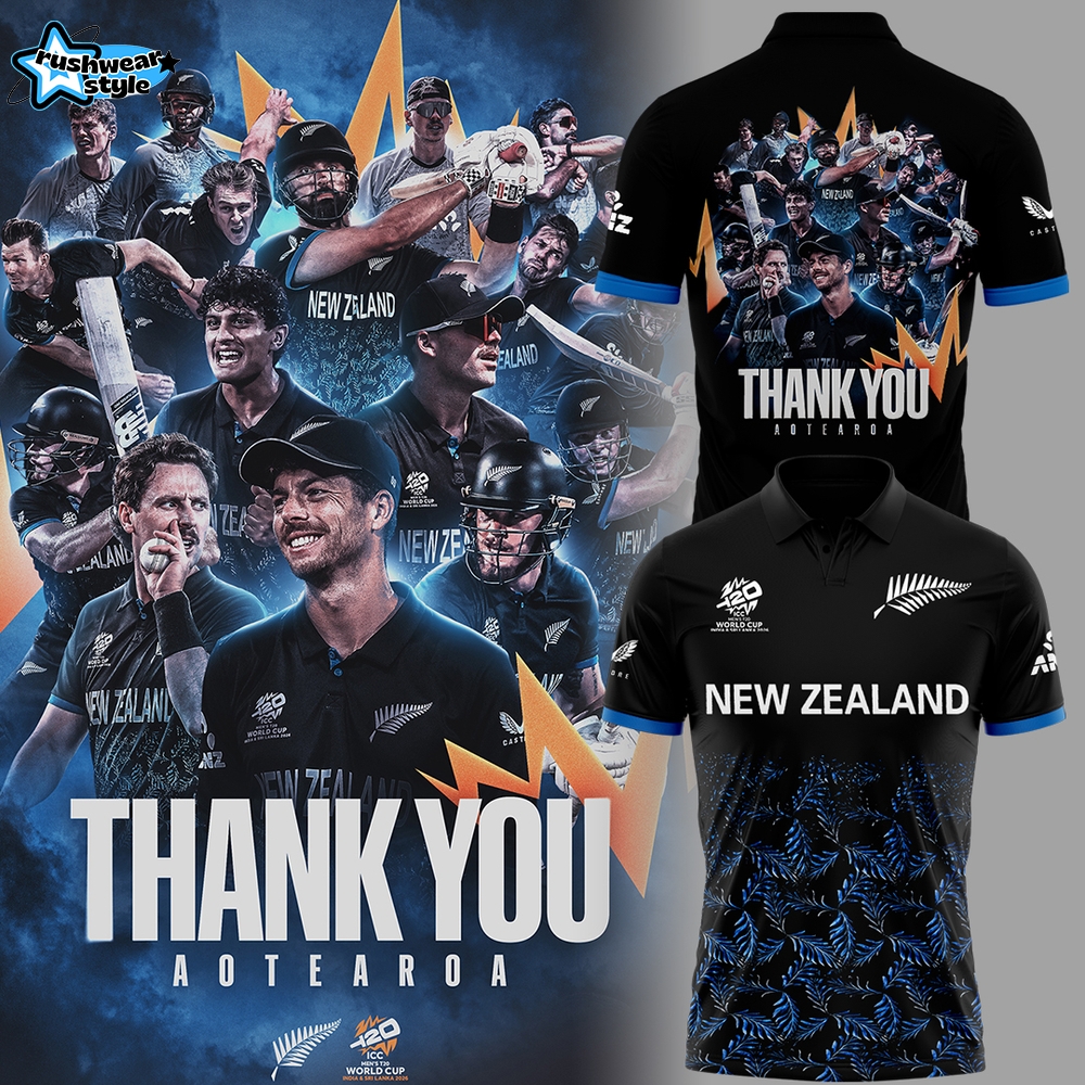 Limited Edition Thank You Aotearoa Polo Limited Edition Thank You Aotearoa Polo