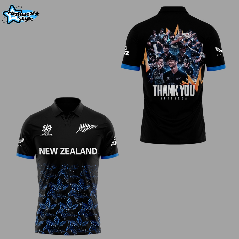 Limited Edition Thank You Aotearoa Polo Limited Edition Thank You Aotearoa Polo