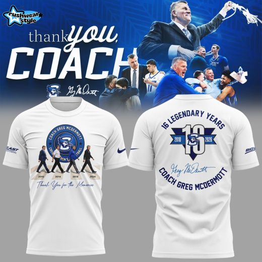 Limited Edition “Thank You For Everything, Coach Greg McDermott” Shirt